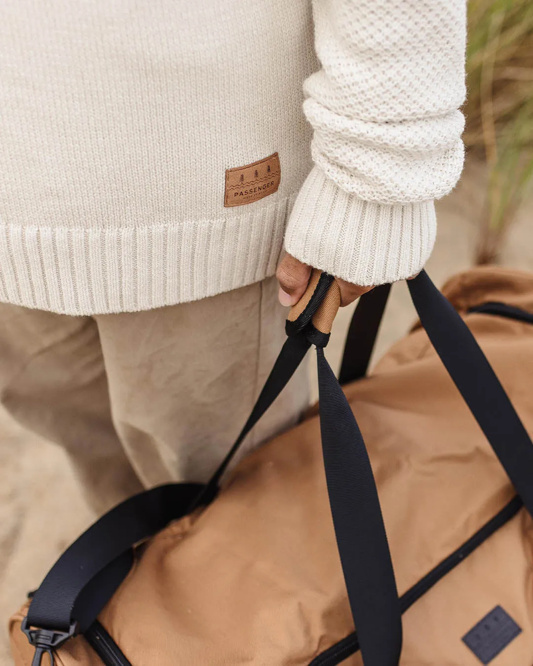 Weekender 58L Recycled Polyester Duffle Bag - Golden Brown